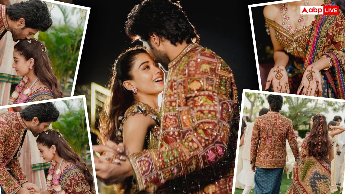 हाथों में मेंहदी, आंखों में प्यार, रश्मिका-विजय ने दिखाई मेंहदी रस्म की झलक, फैंस ने लुटाया प्यार