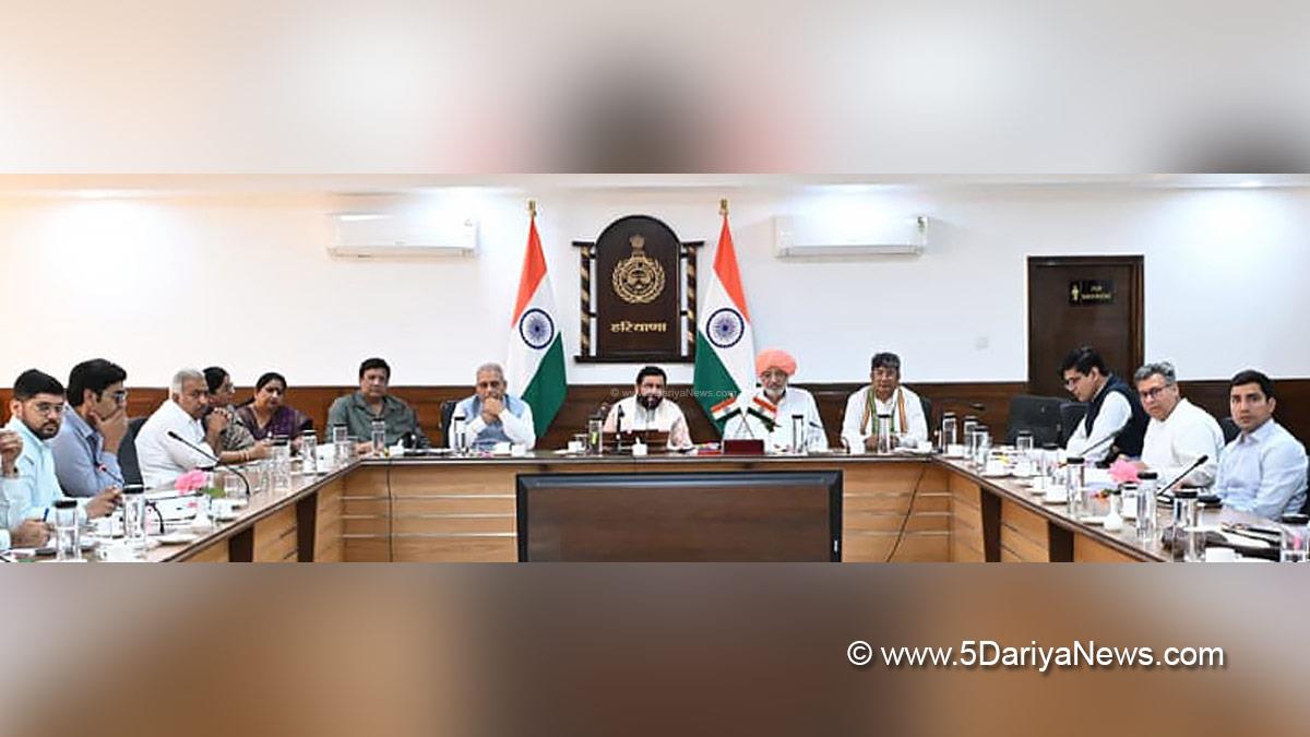 नायब सिंह सैनी की अध्यक्षता में शहरी स्थानीय निकाय विभाग की हाई पावर्ड वर्क्स परचेज़ कमेटी की बैठक संपन्न