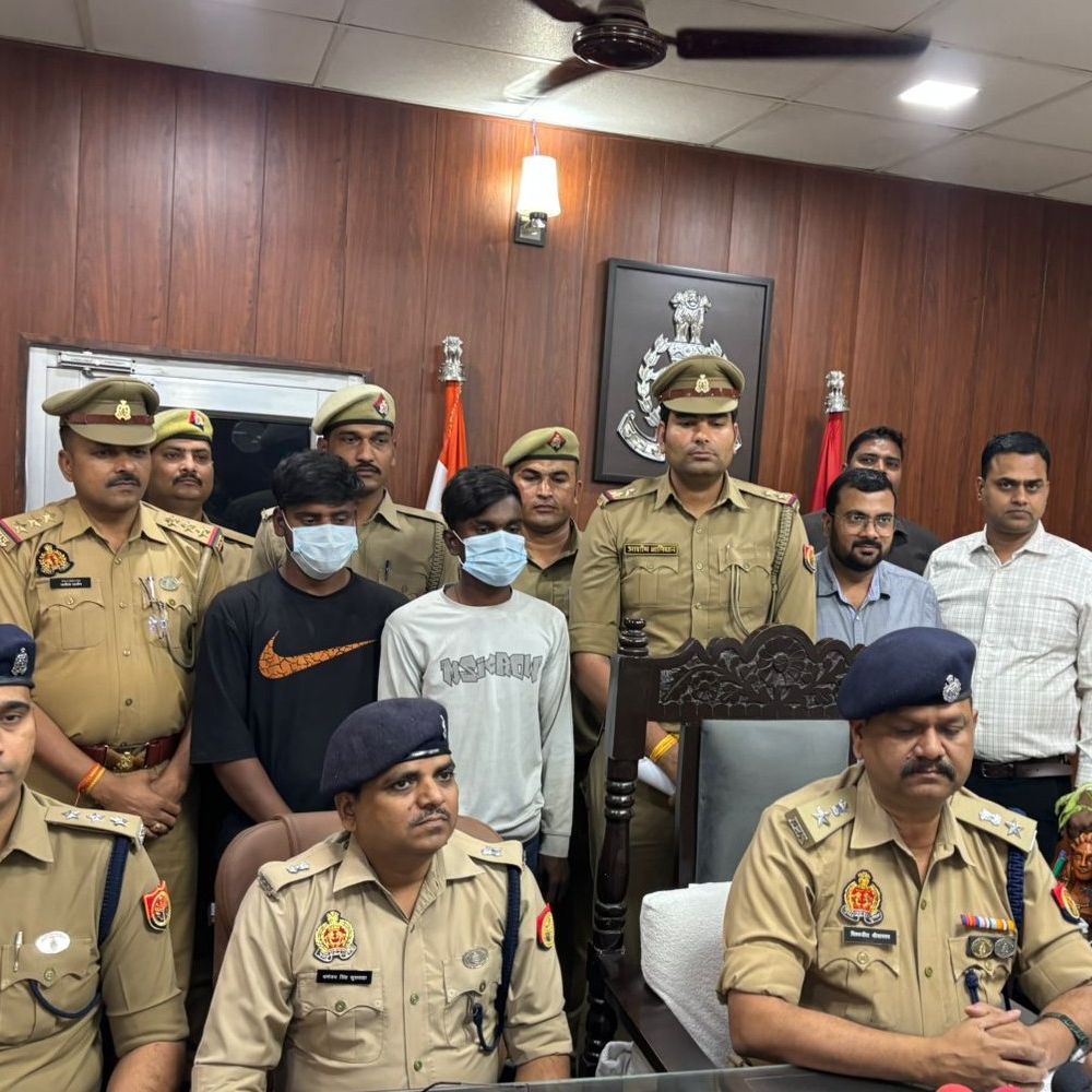 काकोरी में लूट की दो वारदातों का खुलासा:यक्ष ऐप से पकड़ में आए आरोपी, बाइक व मोबाइल बरामद