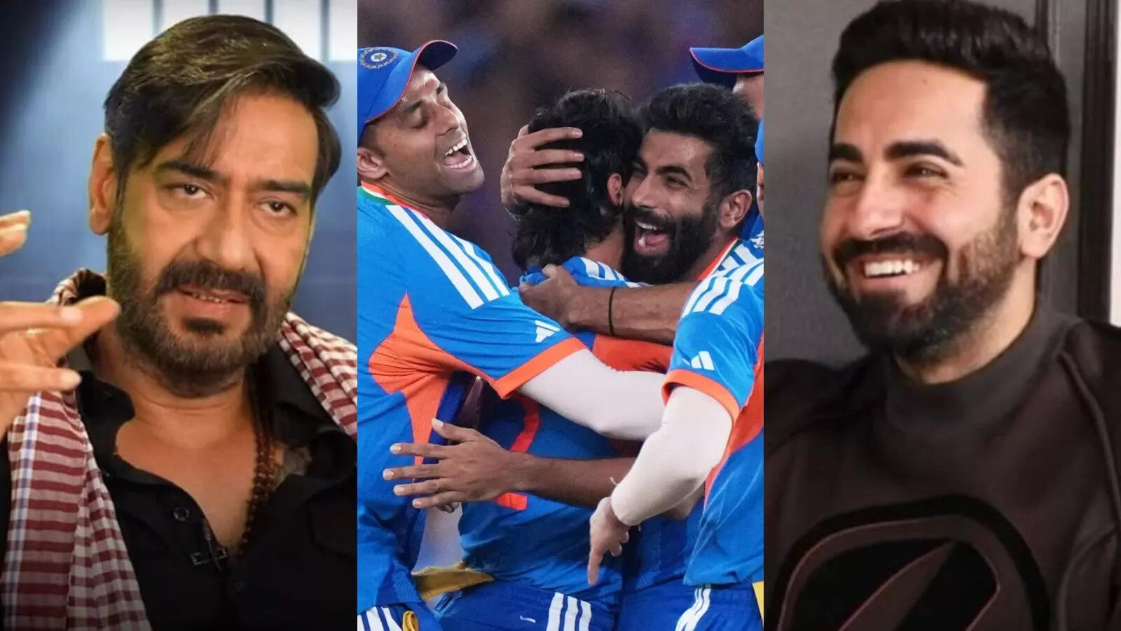 T20 World Cup: भारत की जीत पर चिल्लाकर बैठ गया अजय देवगन का गला, आयुष्मान बोले- अहमदाबाद का अभिशाप टूटा