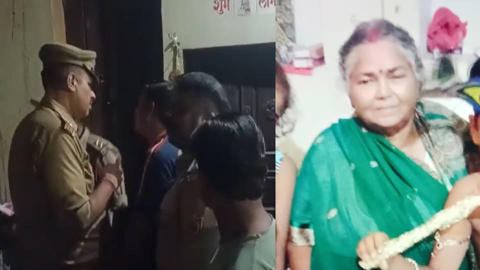 Lucknow News: 65 वर्षीय बुजुर्ग महिला की हत्या, पुलिस किरायेदार को हिरासत में लेकर कर रही पूछताछ