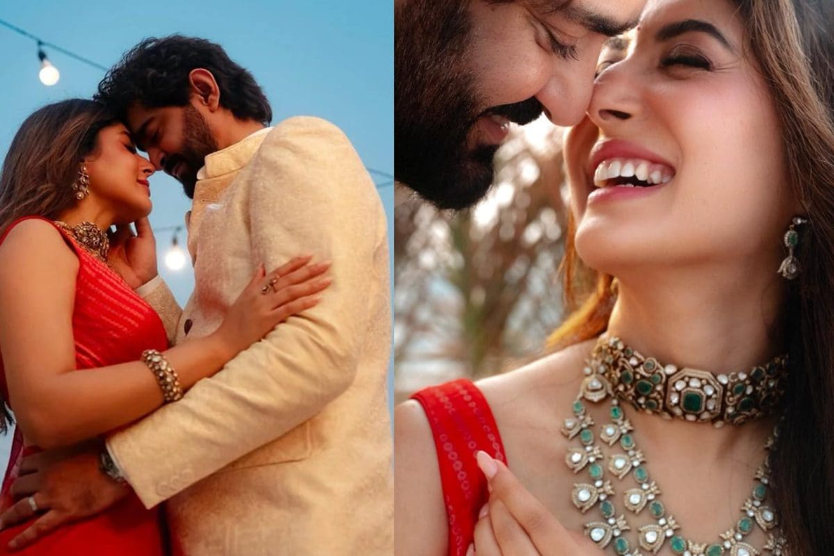 गौरव कपूर ने सादगी से की दूसरी शादी, लाल चंदेरी सिल्क साड़ी में खूबसूरत दिखीं कृतिका कामरा, इनसाइड फोटोज वायरल