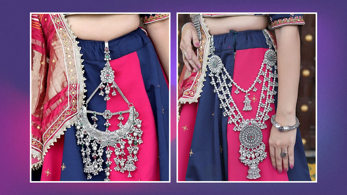 Ghungroo Kamarband For Saree: साड़ी लुक को गॉर्जियस बना देंगे घुंघरू कमरबंद, देखें एक से एक लेटेस्ट डिजाइंस