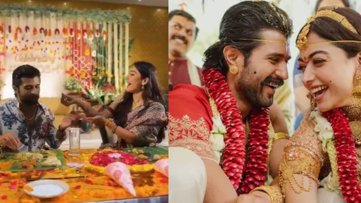 रश्मिका मंदाना और विजय देवरकोंडा ने फैन्स के साथ उड़ाई दावत, आज फिल्मी सितारों संग होगा ग्रांड रिसेप्शन