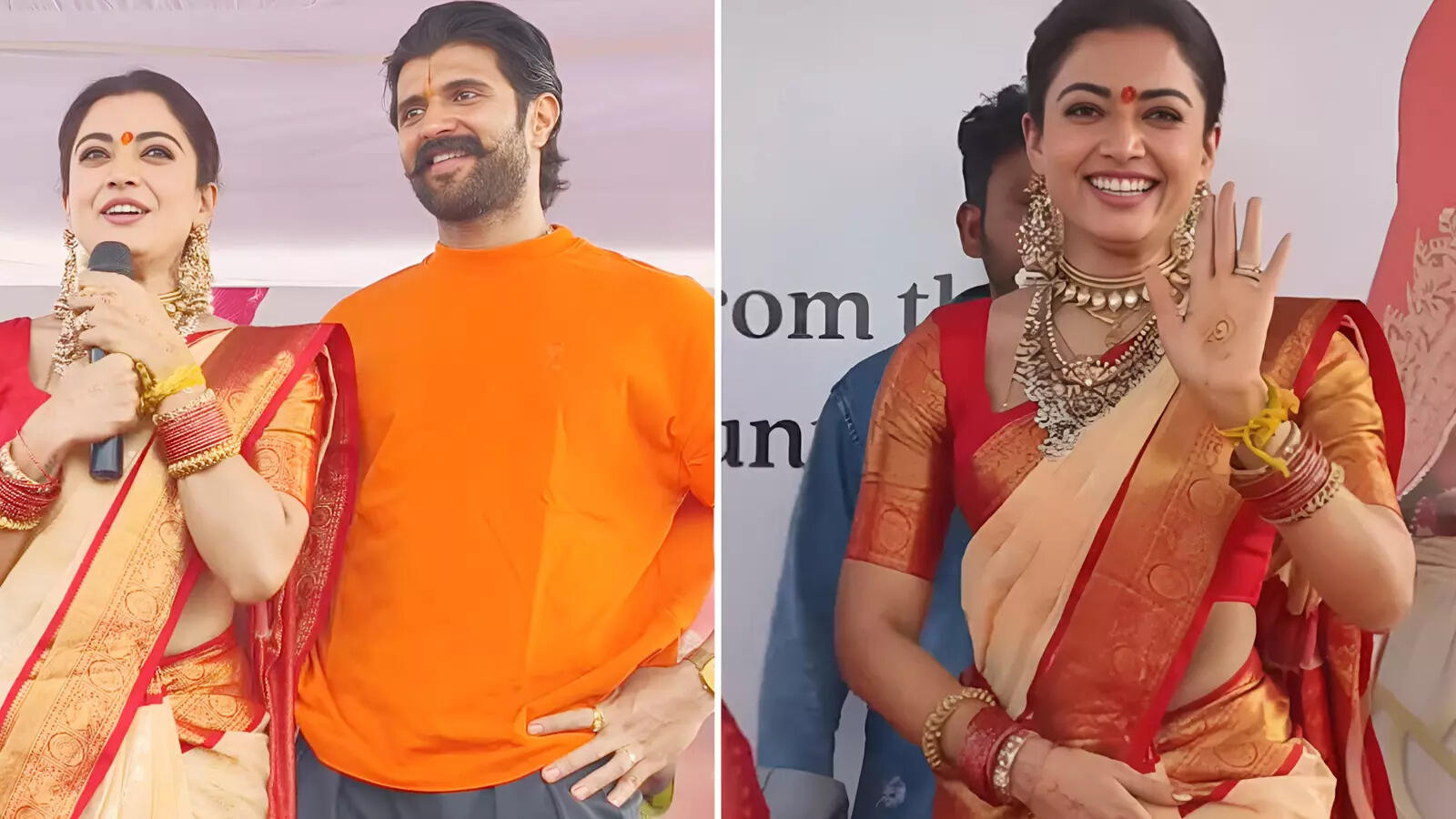 विजय के गांव में रश्मिका मंदाना का जोरदार स्वागत, सत्‍यनारायण पूजा के साथ 44 स्कूलों में स्कॉलरशिप भी