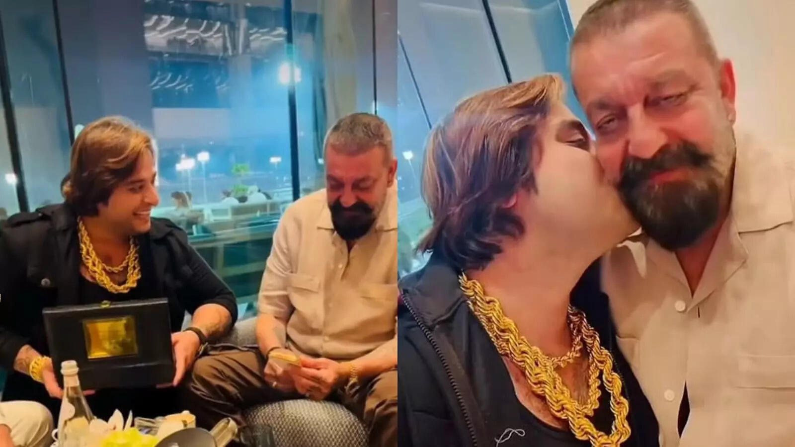 संजय दत्त को पाकिस्तानी इन्फ्लुएंसर ने दिया गोल्‍ड प्‍लेटेड iPhone 17, छपी है सुनील और नगरिस दत्त की फोटो