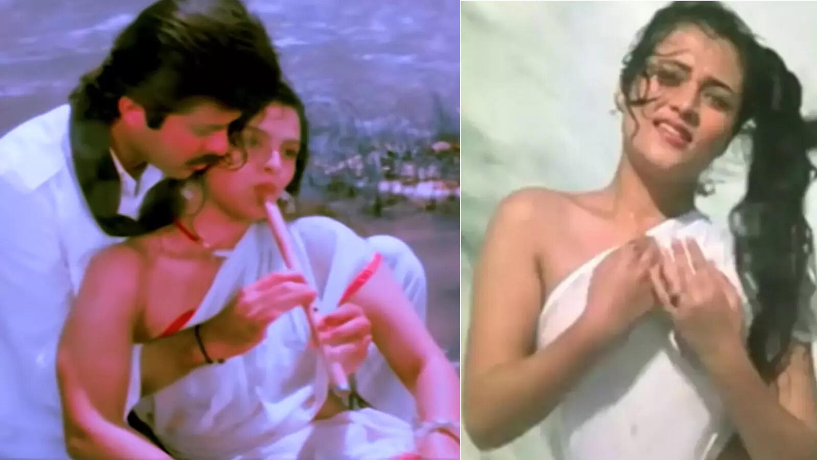 शिल्पा शिरोडकर की पहली फिल्म रही सुपरहिट, सफेद भीगी साड़ी ने सारा खेल बिगाड़ा, आज भी अफसोस