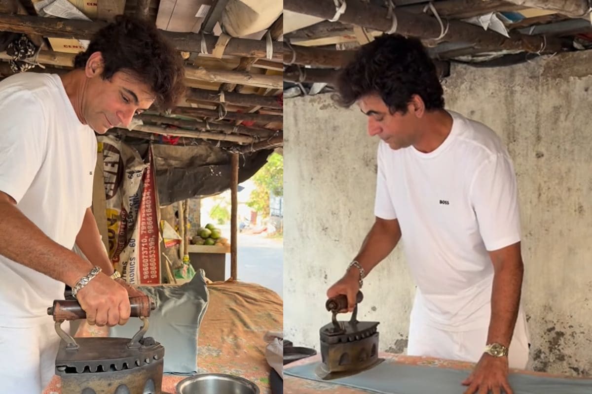 सुनील ग्रोवर बने 'प्रेस वाला'! सड़क किनारे पैंट इस्त्री का वीडियो वायरल, कहा- 'अच्छे कपड़े पहन लो'