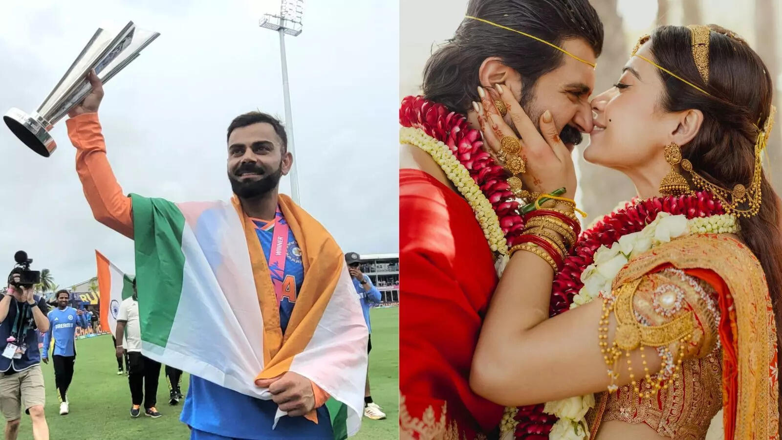 रश्मिका और विजय की वेडिंग फोटोज ने बनाया रिकॉर्ड, 24 घंटे में 4 करोड़ 7 लाख लाइक्स, कोहली भी पिछड़े