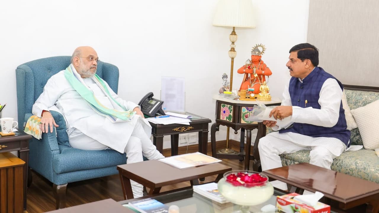 MP News: अमित शाह से मिले CM मोहन यादव, गैस कांड स्मारक, किसान कल्याण वर्ष और नक्सल मुक्त MP पर चर्चा