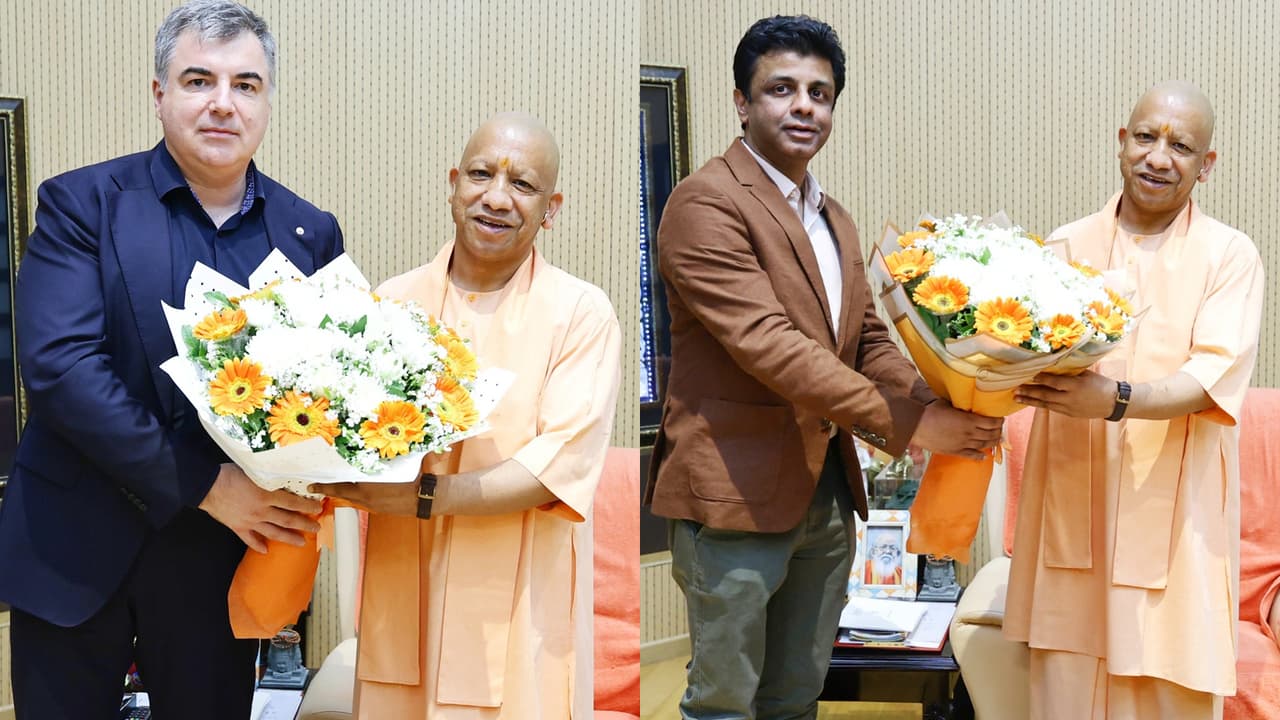 Yogi Adityanath Meeting: नोबेल विजेता कॉन्स्टेंटिन नोवोसेलोव ने सीएम योगी से की मुलाकात, यूपी में रेयर अर्थ टू मैग्नेट प्लांट पर चर्चा