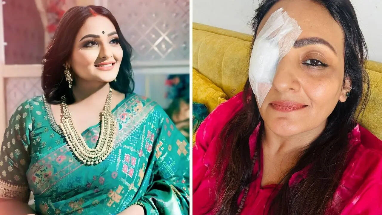 Mangal Lakshmi: आंख पर पट्टी बांध सेट पर आईं उर्वशी उपाध्याय, सर्जरी के अगले दिन ही शुरू की शूटिंग