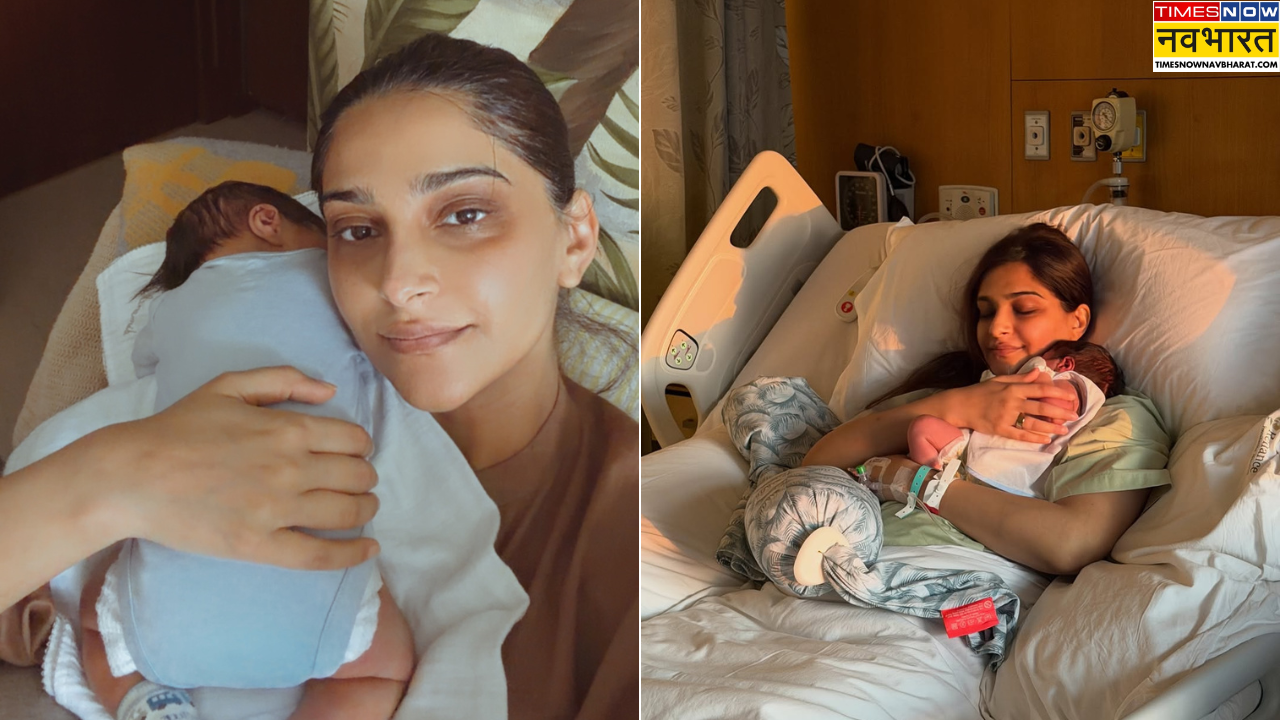 दूसरे बच्चे को संभालने में खराब हुई Sonam Kapoor की हालत, आंखों के नीचे पड़े काले घेरे; बोलीं- डार्क सर्कल जिंदाबाद...