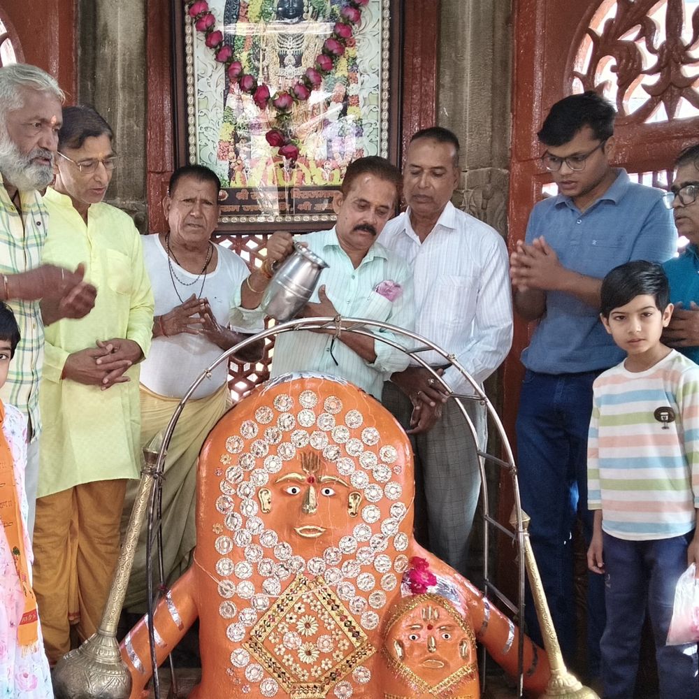 धूमधाम से मनाया हनुमान जन्मोत्सव:झालावाड़ खेजड़ी के बालाजी सेवा समिति ने किए विशेष धार्मिक कार्यक्रम