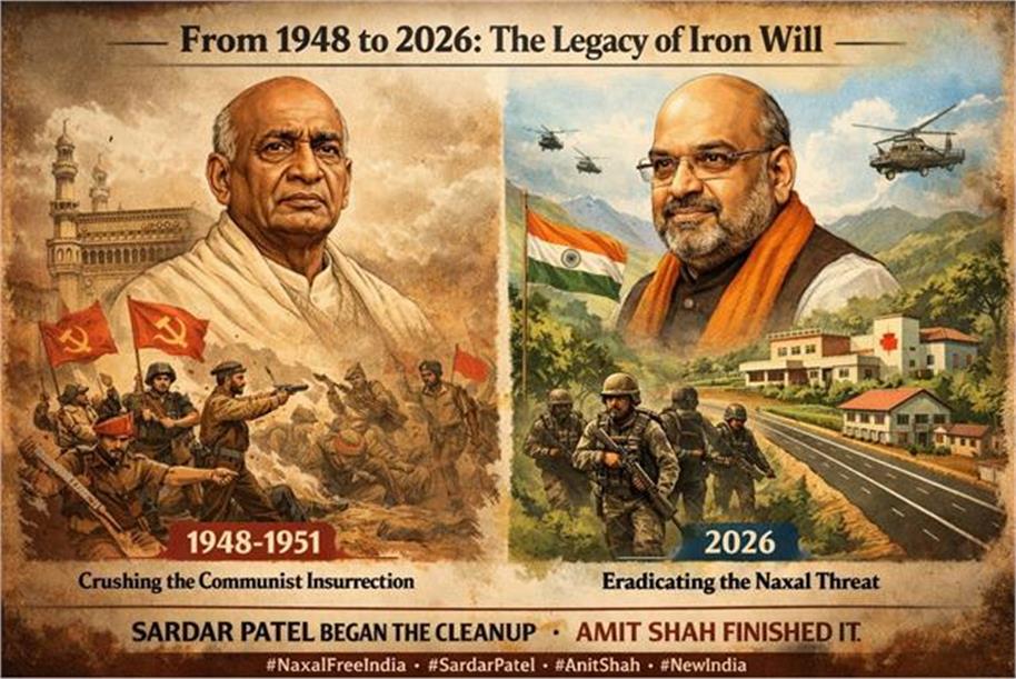 1948 की अधूरी लड़ाई का 2026 में अंत: अमित शाह ने पूरा किया सरदार पटेल का ''अखंड भारत'' मिशन