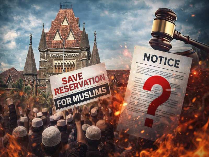 5 % मुस्लिम आरक्षण खत्म करने पर हाईकोर्ट सख्त, महाराष्ट्र सरकार से मांगा जवाब