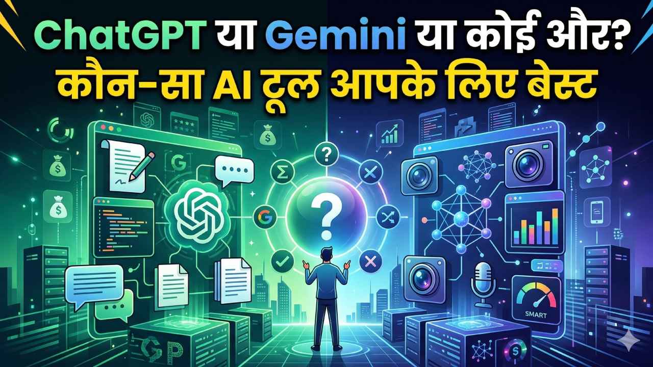 ChatGPT-Gemini या कोई और? कौन-सा AI टूल आपके लिए बेस्ट...फोटो-वीडियो बनाने से लेकर लिखने तक में आएगा काम