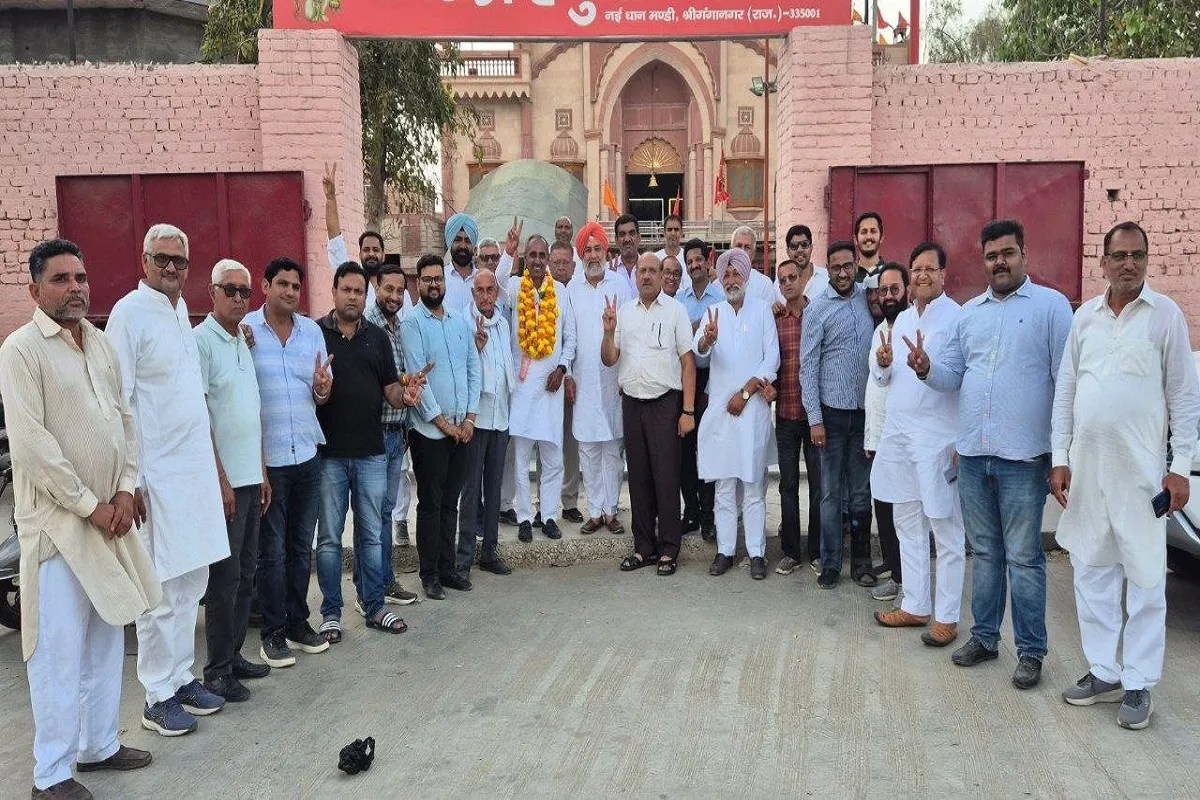140 वोटों की प्रचंड जीत,रायसिंह कुलडिय़ा बने कच्चा आढ़तिया संघ के अध्यक्ष