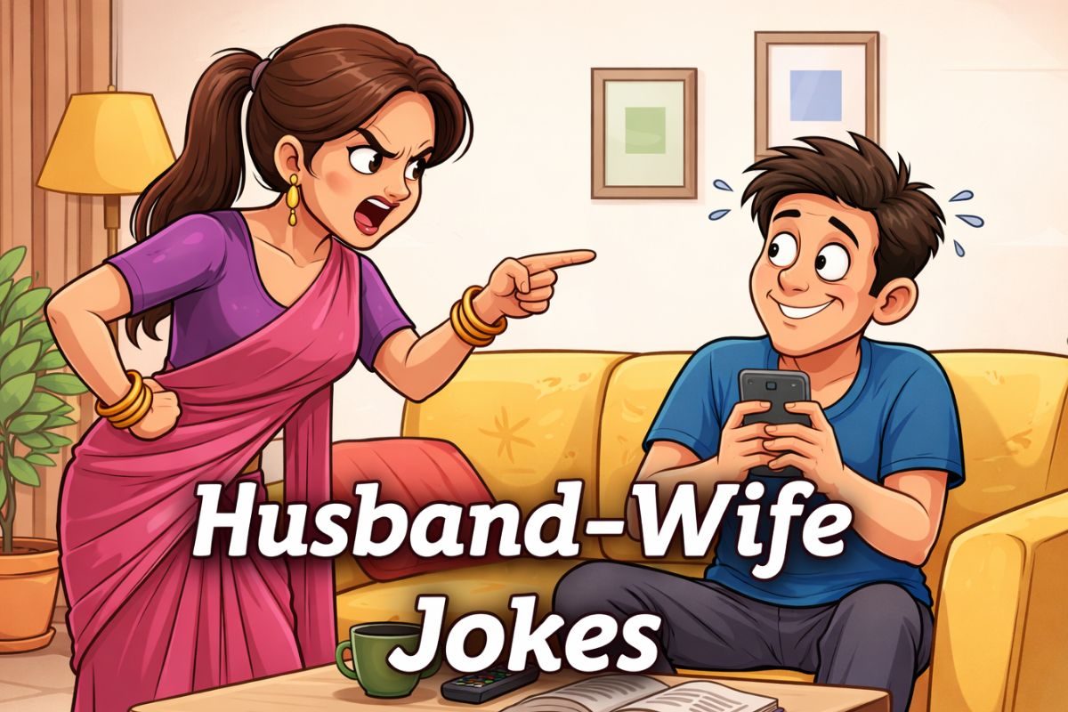 Husband-Wife Jokes- पति की चालाकी और पत्नी की समझदारी, नोकझोंक का मजेदार तड़का, जोक्स पढ़कर हंसते रह जाएंगे