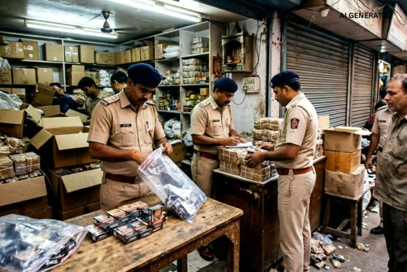 Katni में नकली बीड़ी-सिगरेट का बड़ा खुलासा, छापे में भारी स्टॉक जब्त