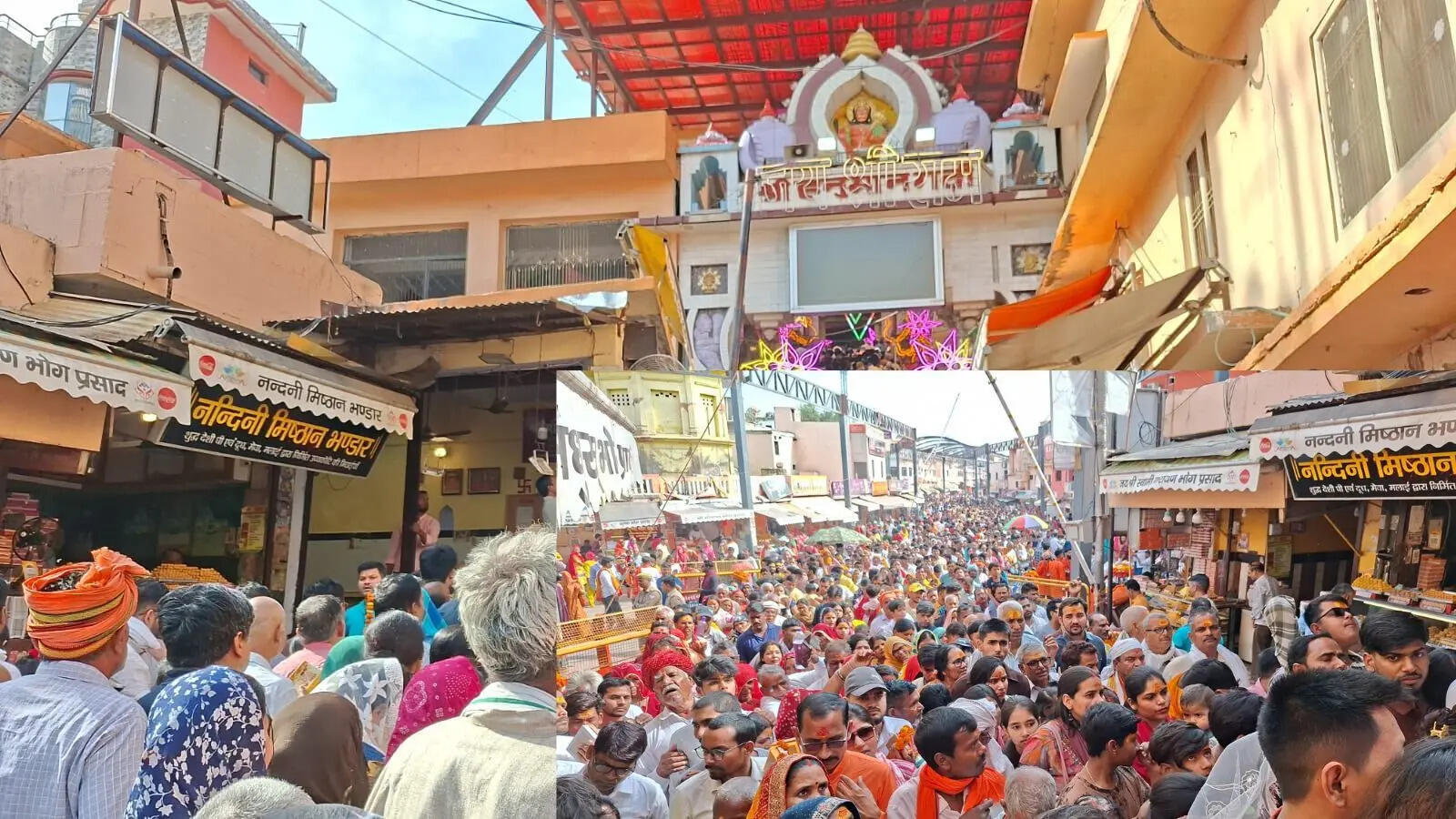 राम मंदिर में परकोटा के हनुमान मंदिर पर हुआ ध्वजारोहण, जयंती पर आस्था का उमड़ा सैलाब