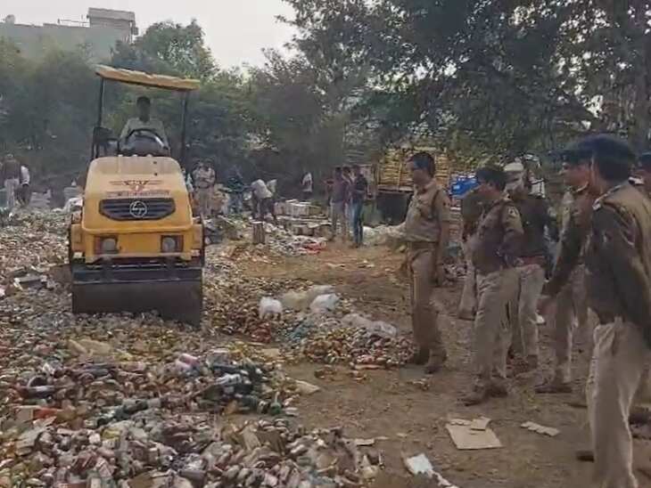 राजसमंद में अवैध शराब के साथ तीन आरोपी गिरफ्तार, 272 बोतलें बरामद