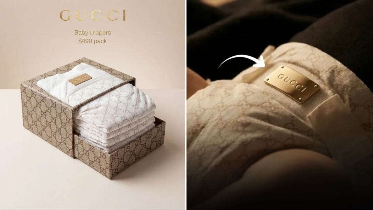 इंटरनेट पर मचा गदर! Gucci के Diaper की कीमत सुनकर उड़ जाएंगे होश, लोग बोले- ‘इतनी तो हमारी CTC है भाई’