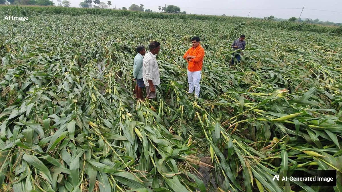 Maharashtra Rain: मराठवाड़ा-विदर्भ में किसानों पर कहर बनकर टूटी बिन मौसम बरसात, 1.22 लाख हेक्टेयर फसल बर्बाद