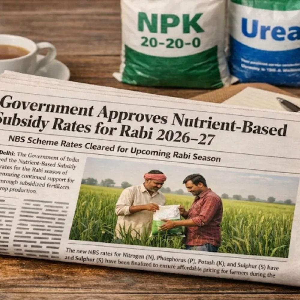 किसानों के लिए खाद सब्सिडी ₹4,317 करोड़ बढ़ी:₹1,350 में ही मिलेगा DAP बैग; ₹40 हजार करोड़ के दो हाइड्रोपावर प्रोजेक्ट मंजूर