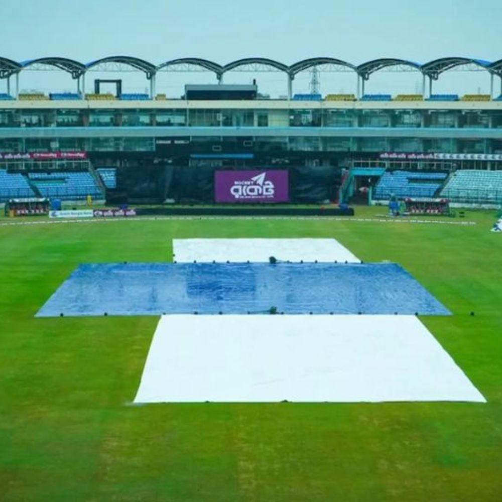 बारिश में धुला बांग्लादेश-न्यूजीलैंड दूसरा टी20 मैच:चट्टोग्राम में टॉस भी नहीं हो सका; मेजबान टीम 1-0 से आगे