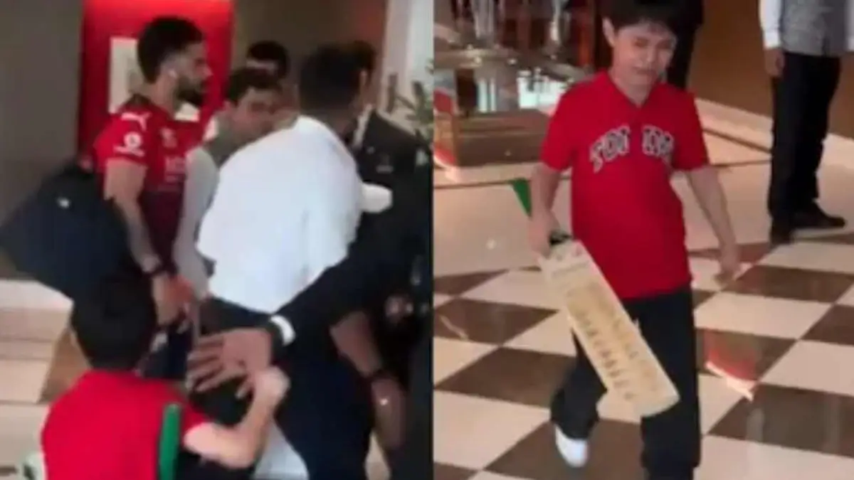 Viral Video: विराट कोहली का ऑटोग्राफ नहीं मिला, रो पड़ा नन्हा फैन; गुस्से में फेंका बल्ला