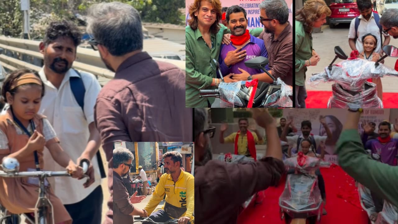 VIP नहीं, आम लोगों के बीच जश्न! अनंत अंबानी का बर्थडे बना मिसाल, EV बाइक बांटते वीडियो वायरल