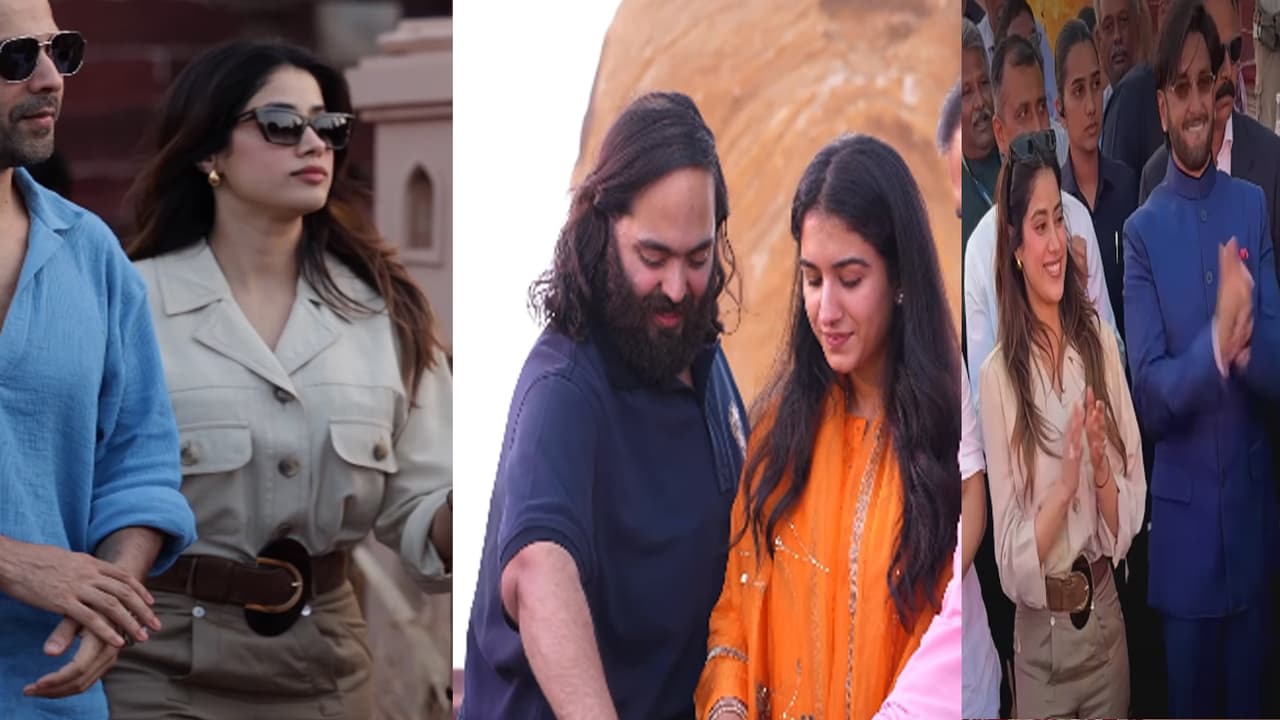 अनंत अंबानी के बर्थ डे में जाह्नवी का जलवा, इन 2 रूप में आई नजर, 'धुरंधर' का दिखा स्टाइलिश अवतार