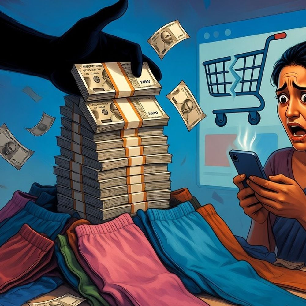 महिला कपड़ा व्यापारी से 94 लाख की ठगी:चाइना में डॉलर में भुगतान का झांसा देकर नकद लिए; दो भाईयों पर FIR